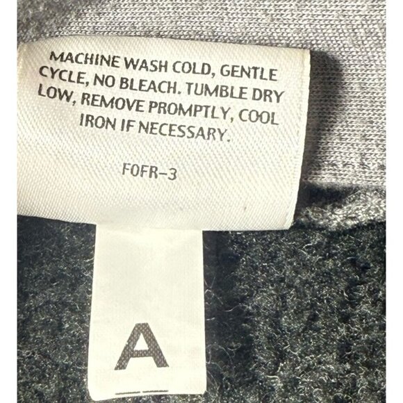 EILEEN FISHER Moto Jacket Women’s Charcoal Wool Blend Asymmetrical Zip Size M - Picture 5 of 10